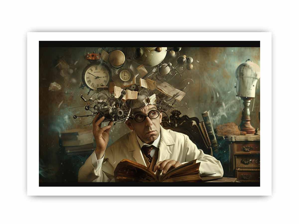 Genius  Framed  Print-3