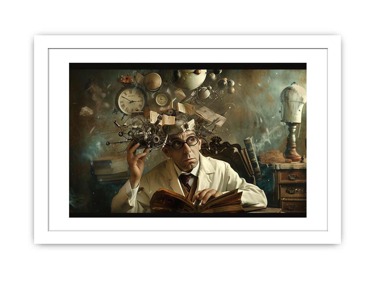 Genius  Framed  Print-1