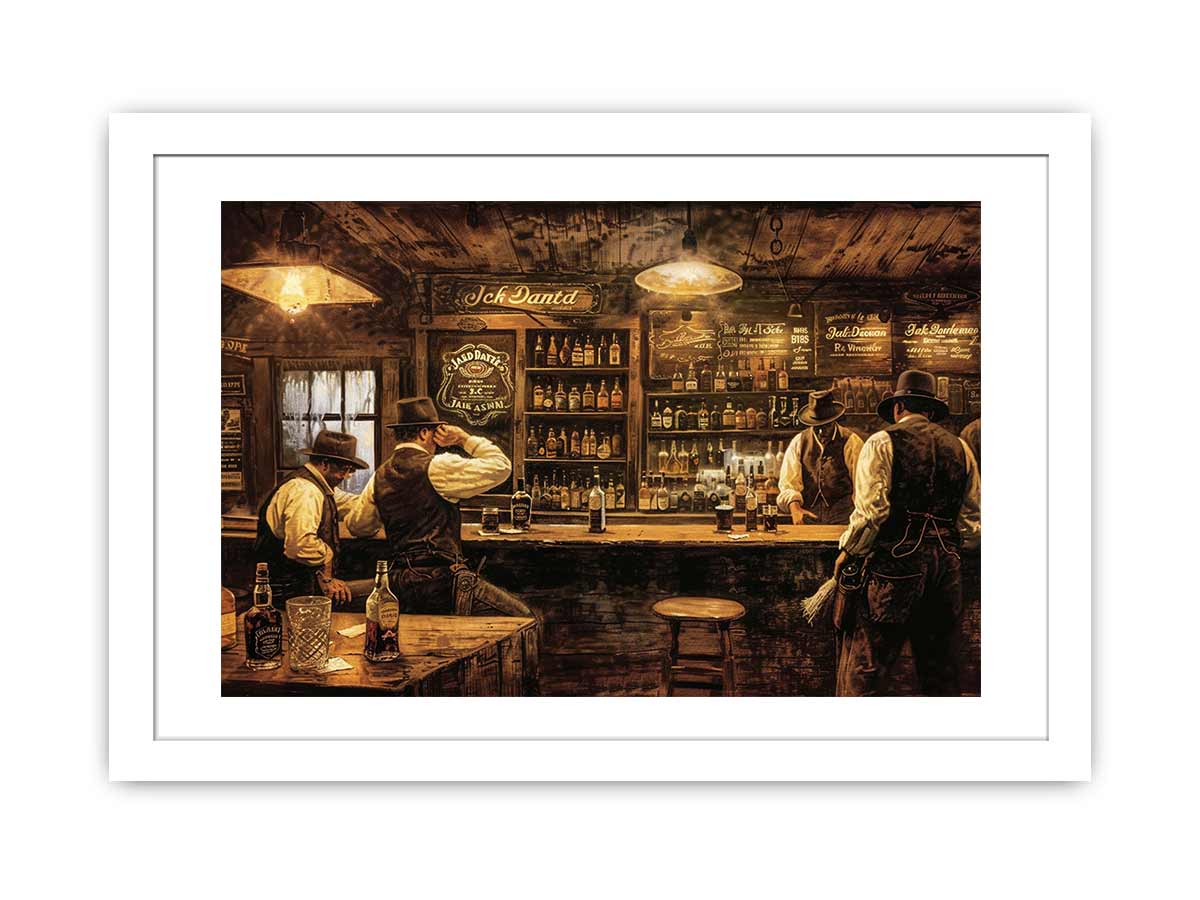 Vinatge Club Framed print-1