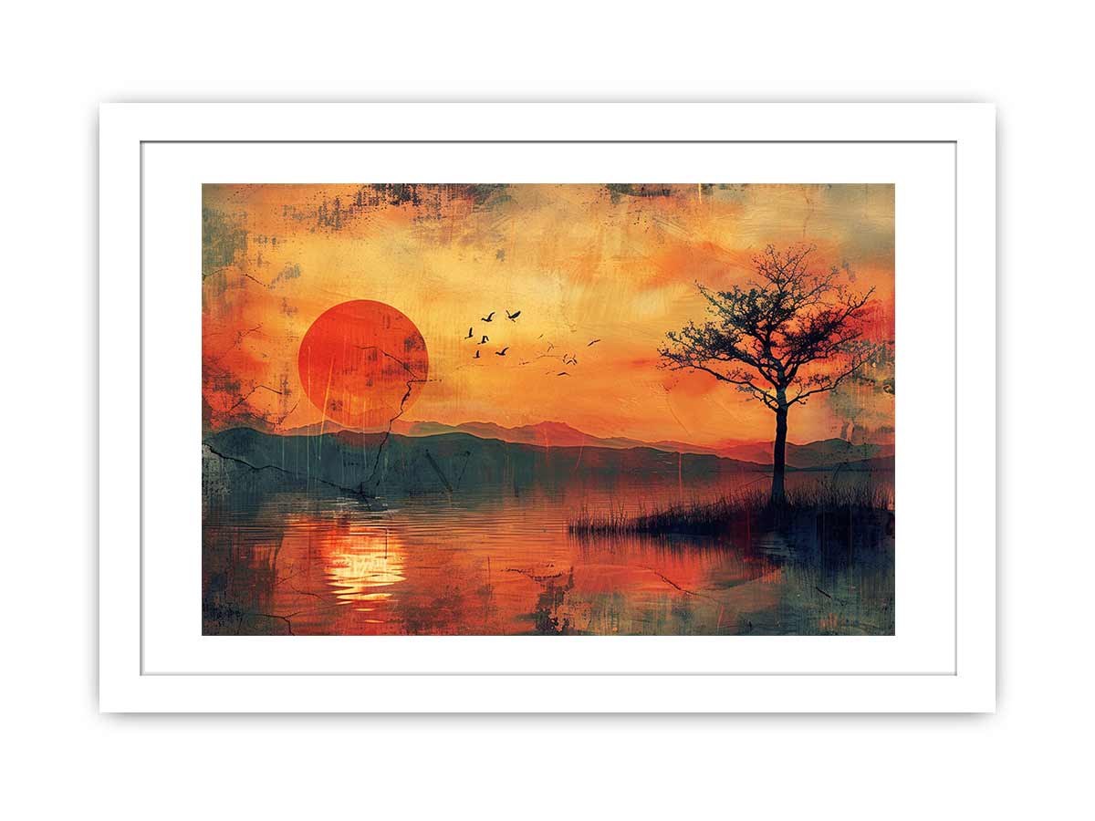 Sunset  Framed Print-1