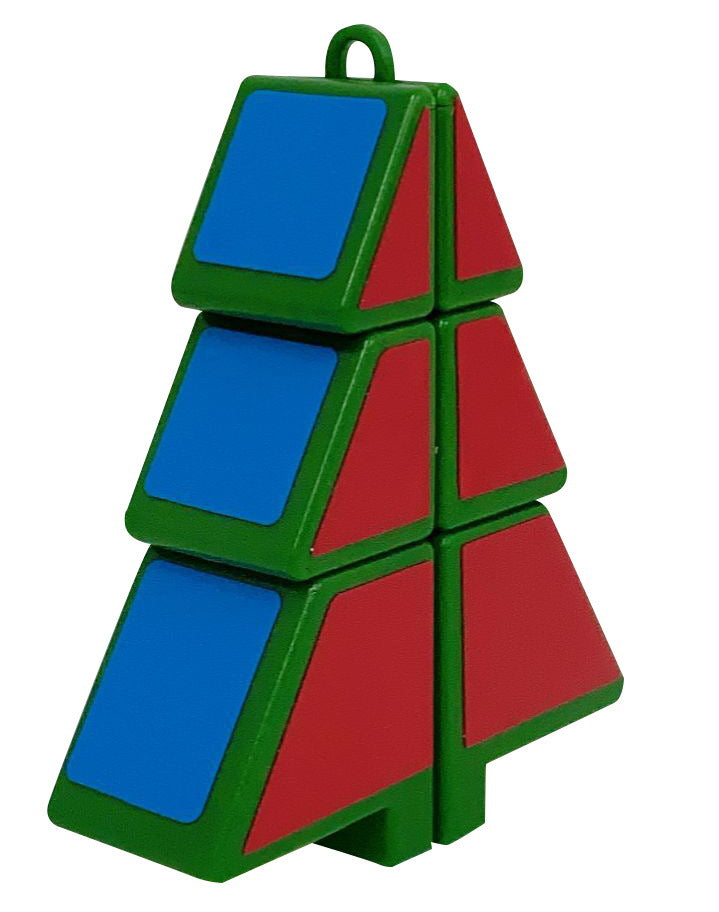 Festive Christmas Tree Rubik's Cube Toy for Kids Ages 7-14-2