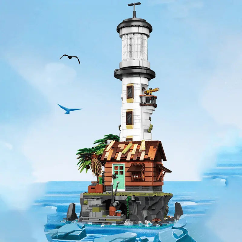 Fishing Village Lighthouse 2339pcs-3
