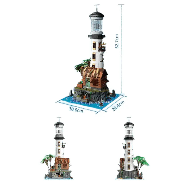 Fishing Village Lighthouse 2339pcs-4