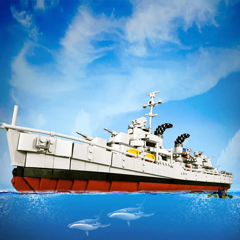 Fletcher-class Destroyer 2315pcs-1