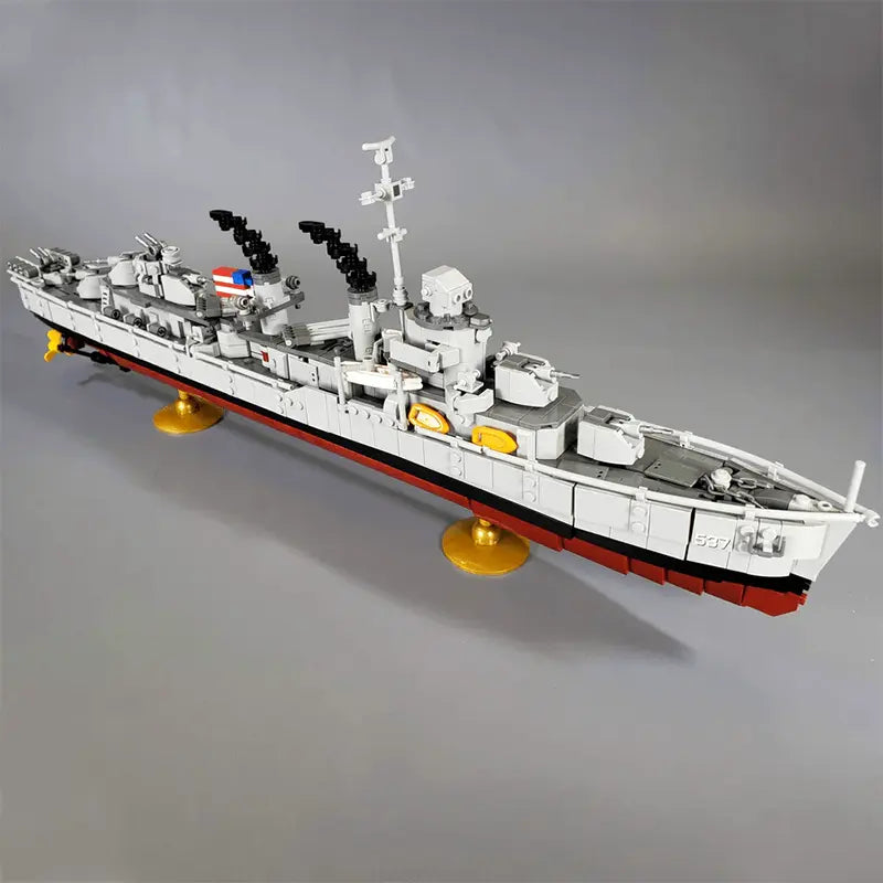 Fletcher-class Destroyer 2315pcs-4