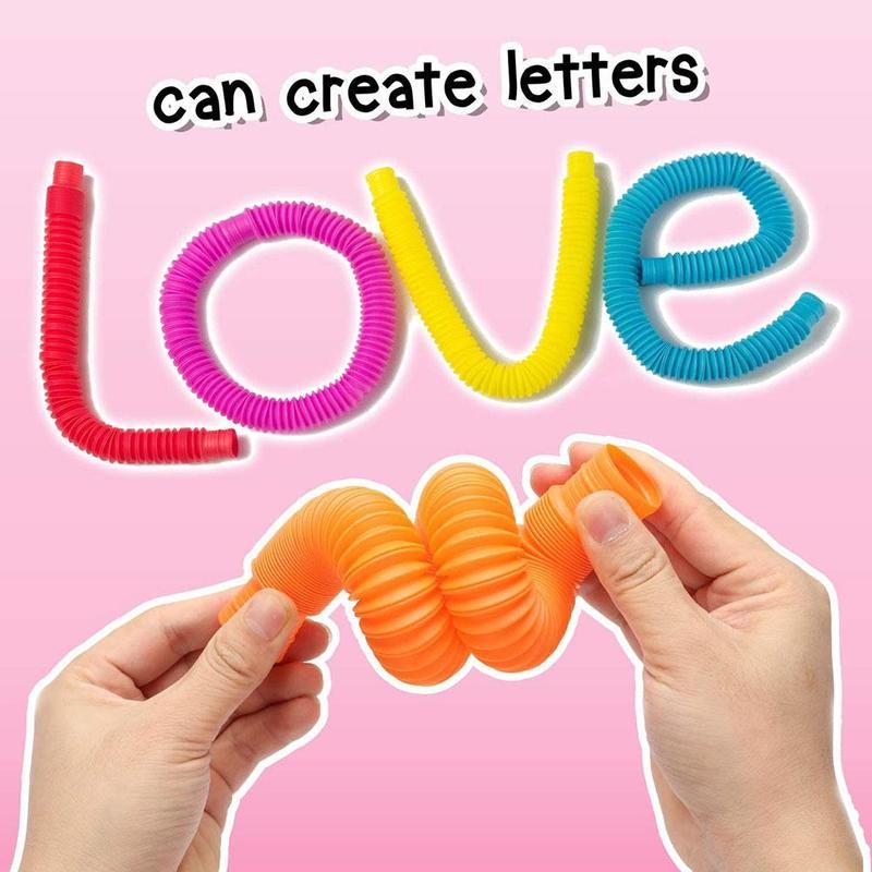 Flexible Sensory Tube Toy for Creative Play and Development-3