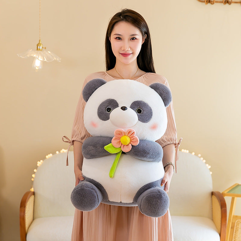 Flower Panda Plush Toy Collection-1