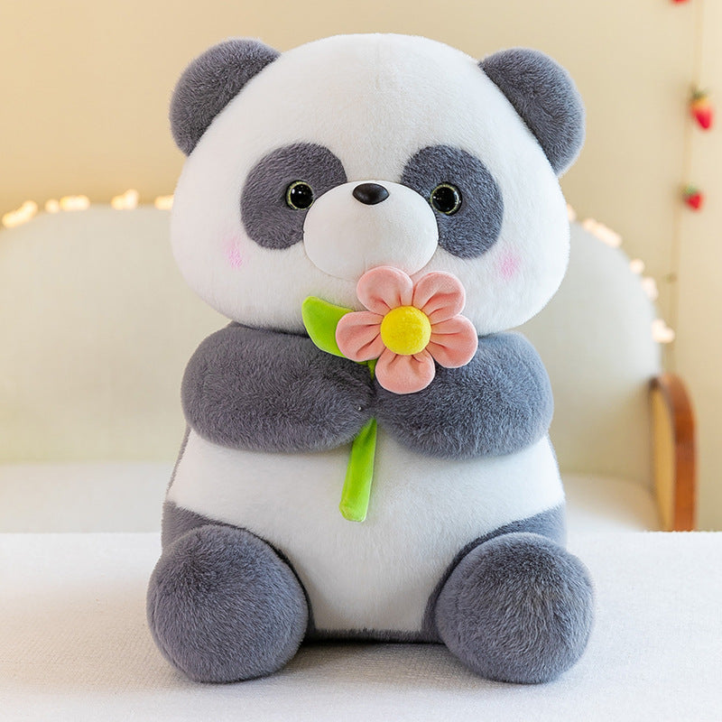 Flower Panda Plush Toy Collection-5