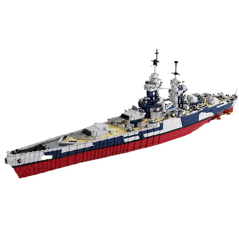 French Battleship Richelieu 10803pcs-0