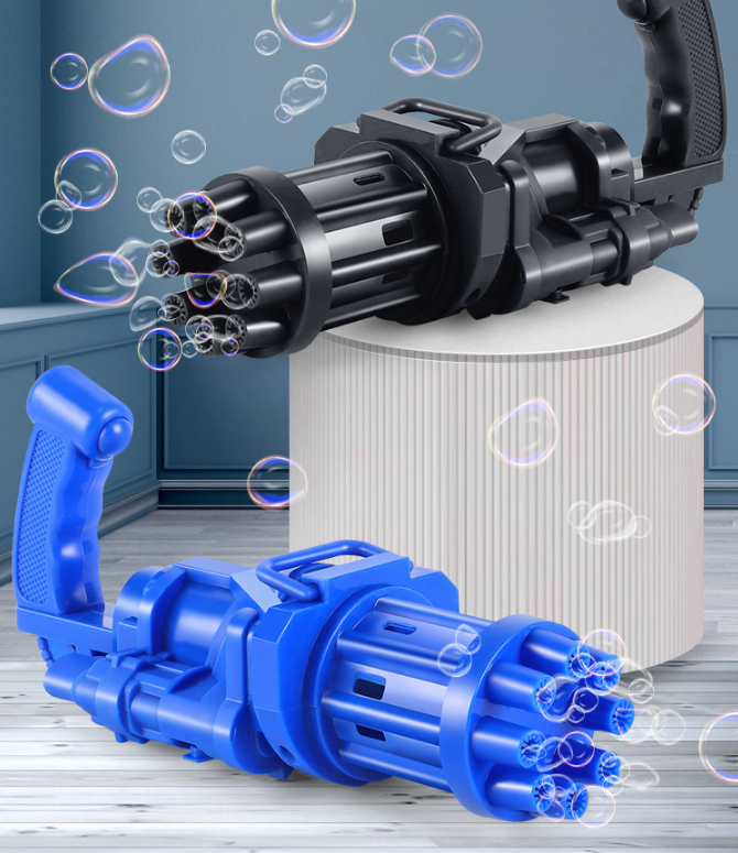 Gatling Bubble Gun for Children-4