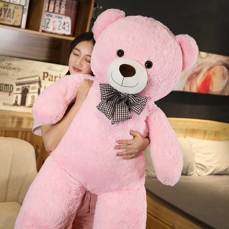 Giant Plush Bear with Bow Tie-6