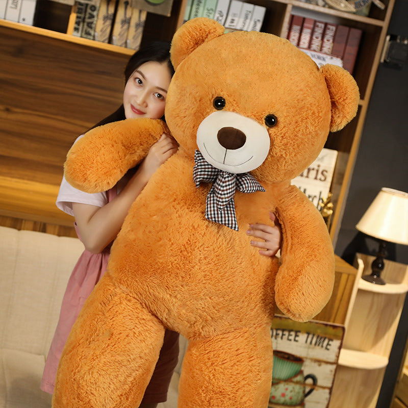 Giant Plush Bear with Bow Tie-9