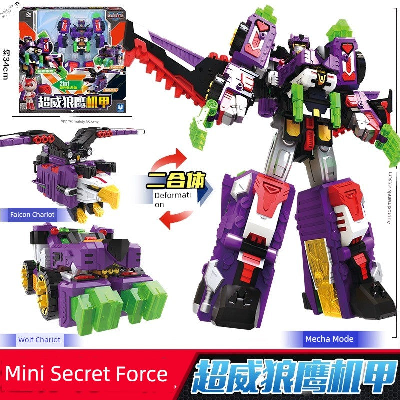 Giant Shark & King Kong Mech Toy-4