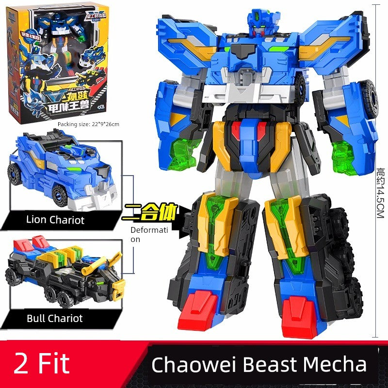 Giant Shark & King Kong Mech Toy-6