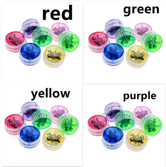 Glowing Yo-Yo LED Educational Toy for Kids-9