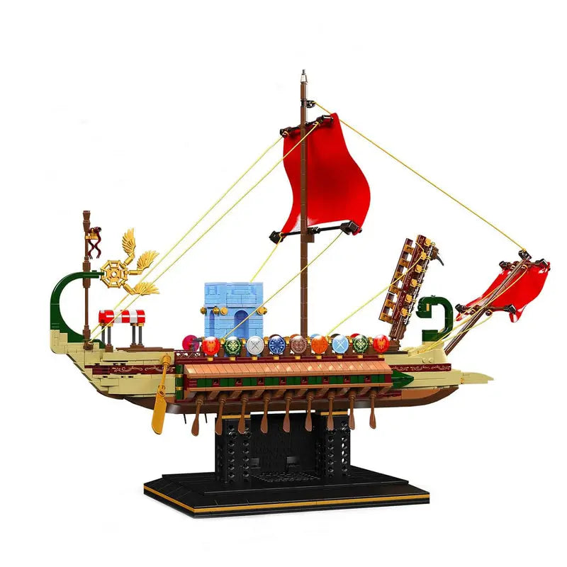 Golden Age Pirate Warship 1465Pcs-0