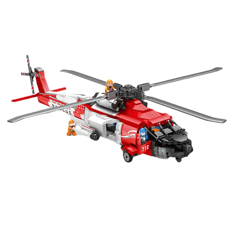 HH-60J Search And Rescue Aircraft 1136pcs-0