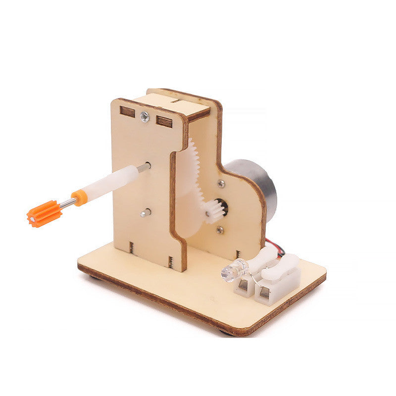 Hand-Cranked Generator DIY Science and Technology Kit-2