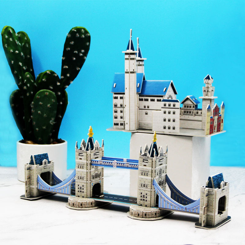 Handcrafted 3D Puzzle Educational Toy for Kids-2