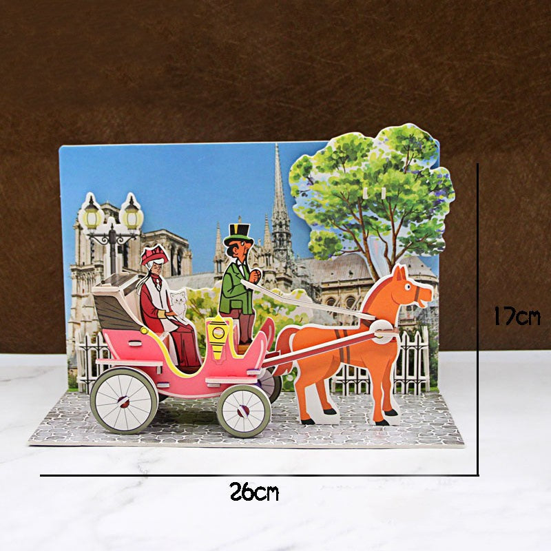 Handcrafted 3D Puzzle Educational Toy for Kids-7