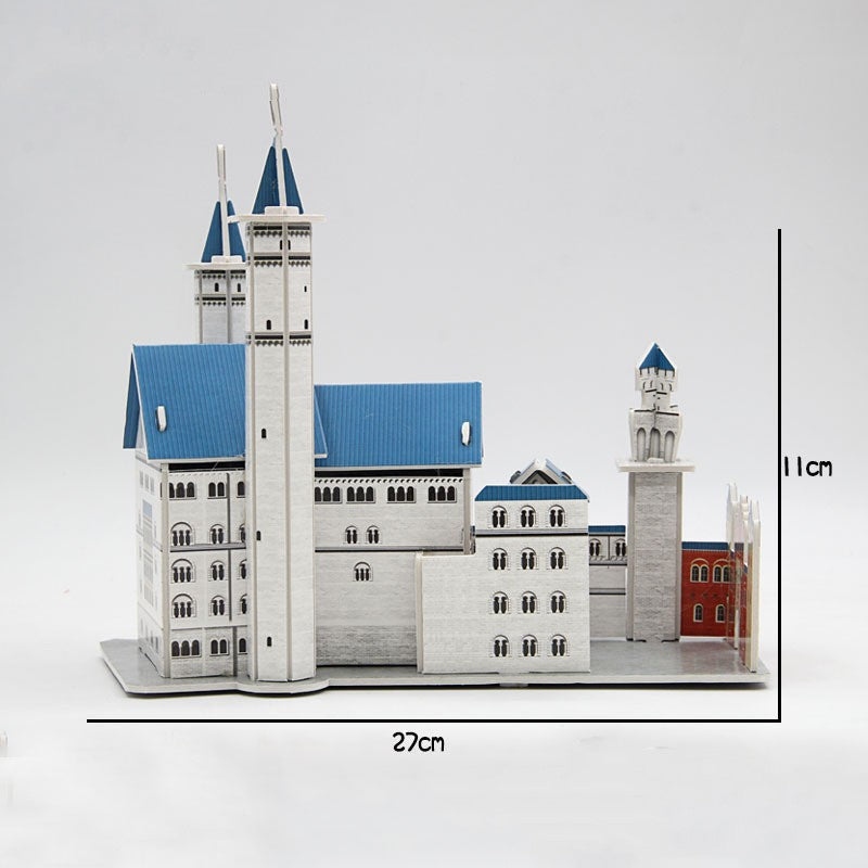 Handcrafted 3D Puzzle Educational Toy for Kids-9