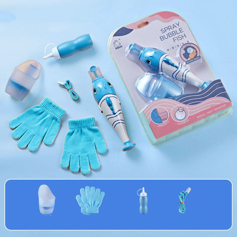 Handheld Music Bubble Machine-4