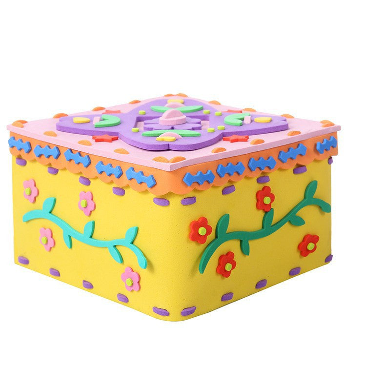 Handmade Educational Storage Box for Children's Toys-2