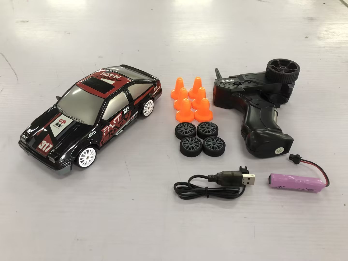 High-Speed 2.4G 4WD RC Drift Car-11