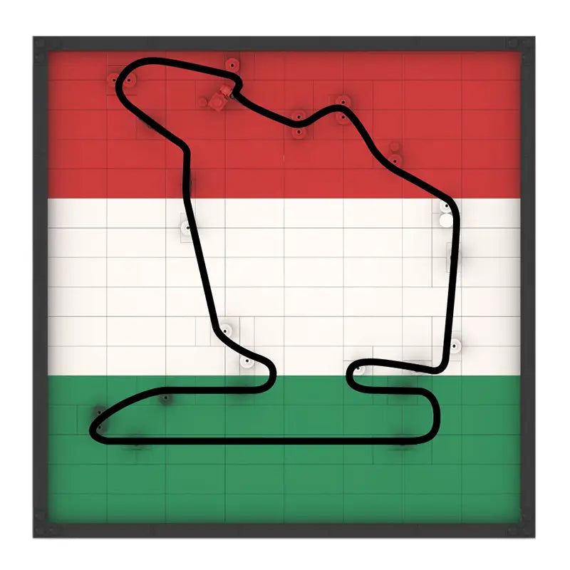 Hungaroring Track Map 360pcs-0