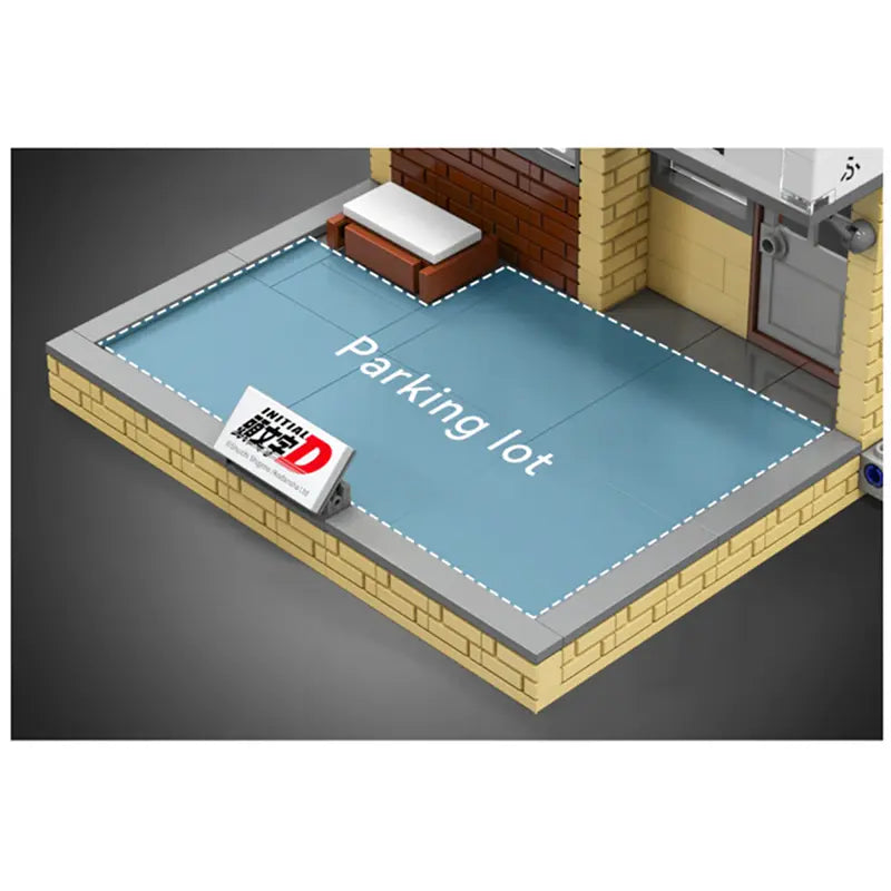 Initial D Fujiwara Tofu Shop & AE86 486pcs-4