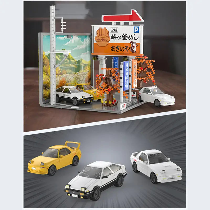 Initial D Usui Touge Parking Lot 1111pcs-1