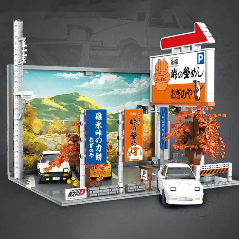 Initial D Usui Touge Parking Lot 1111pcs-2