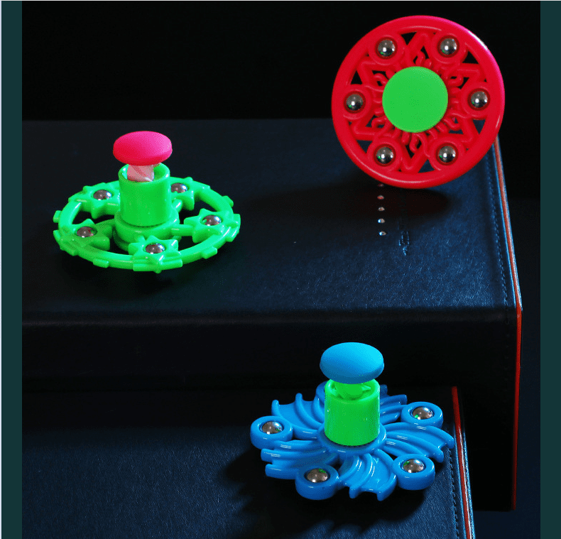 Interactive Hand Press Rotating Educational Toy for Juveniles-1