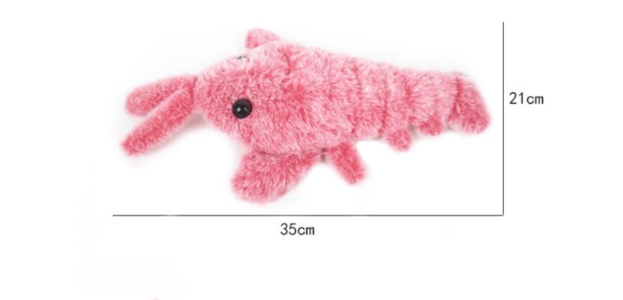 Interactive Jumping Shrimp: The Ultimate Pet Playtime Toy-2