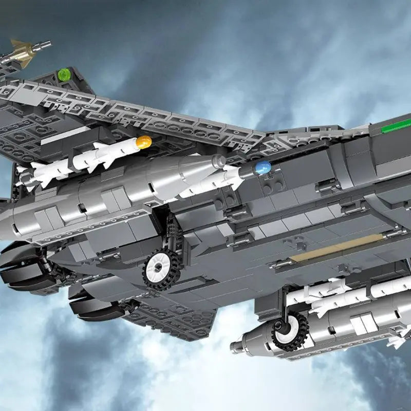 J-31 Stealth Fighter 1690pcs-2