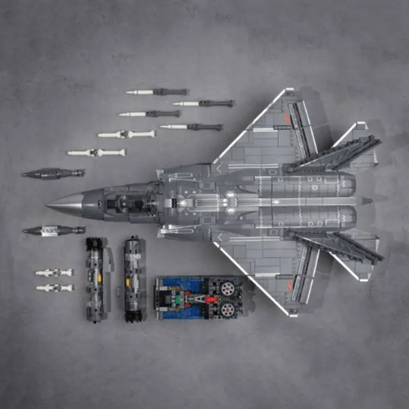 J-35 Stealth Fighter 2635pcs-4