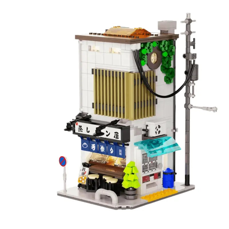 Japanese Steamed Bun House 1107pcs-0