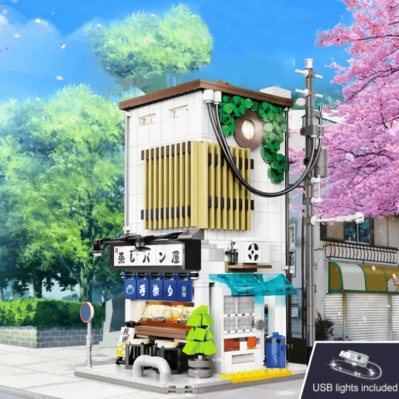 Japanese Steamed Bun House 1107pcs-1