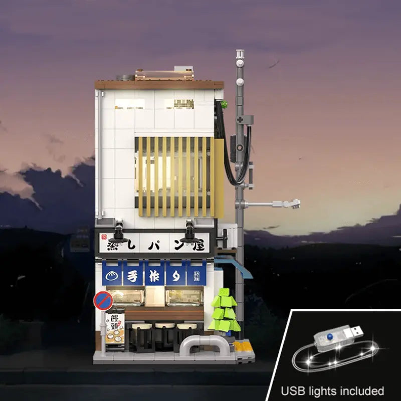 Japanese Steamed Bun House 1107pcs-2