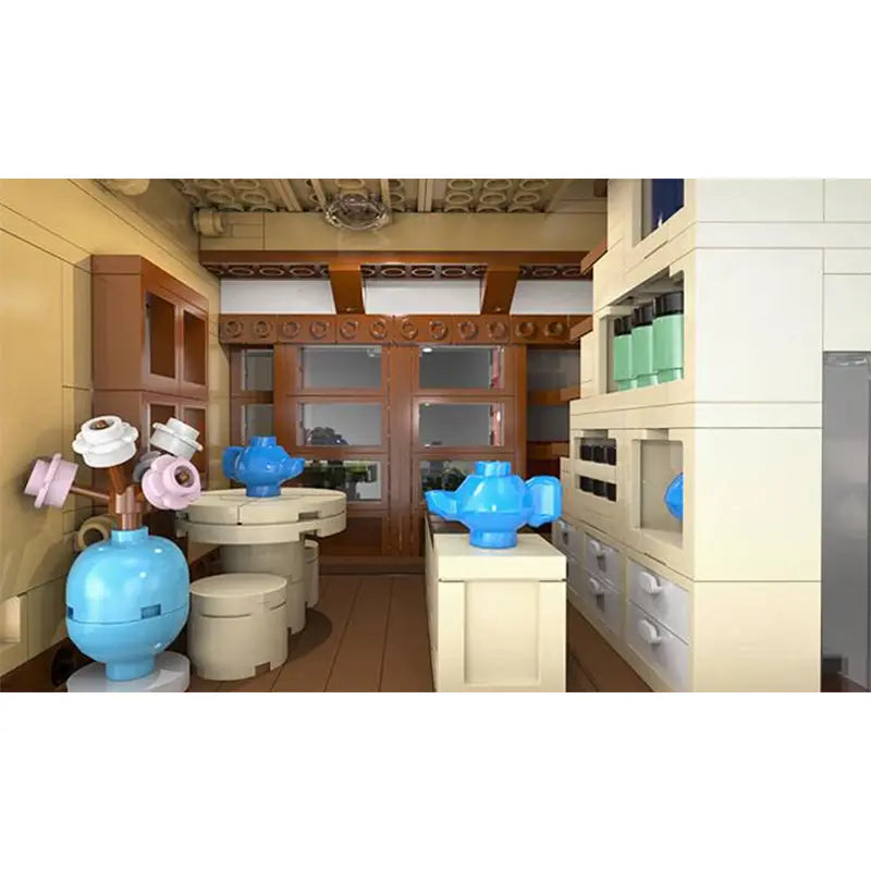 Japanese Tea House 1200pcs-4