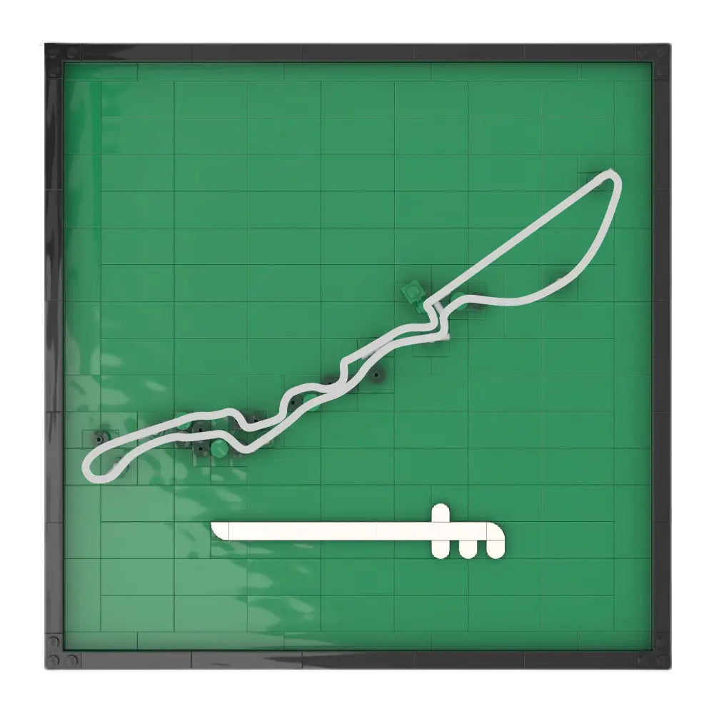 Jeddah Circuit Track Map 350pcs-0