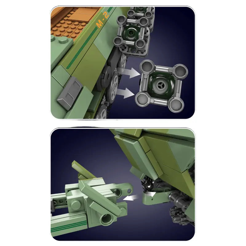 KFZ 251 Half Track 1297pcs-3