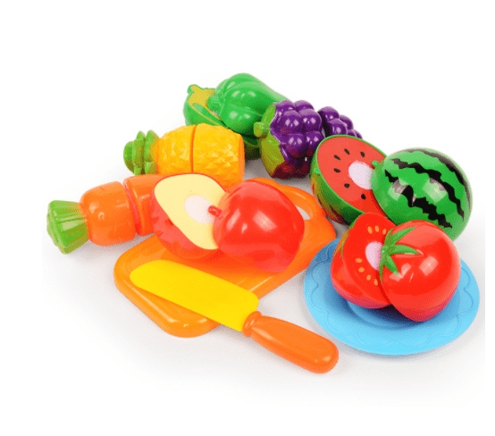 Kids' Educational Fruit and Vegetable Slicer and Cutter Toy-1