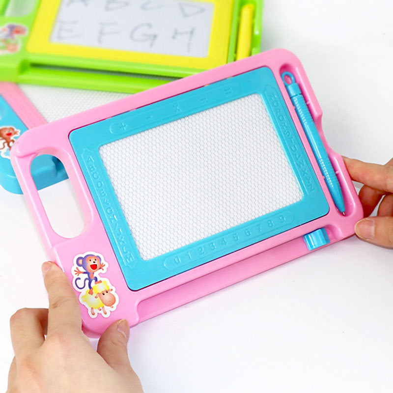 Kids' Portable Magnetic Drawing Board - Educational Toy for Writing, Graffiti, and Painting-0