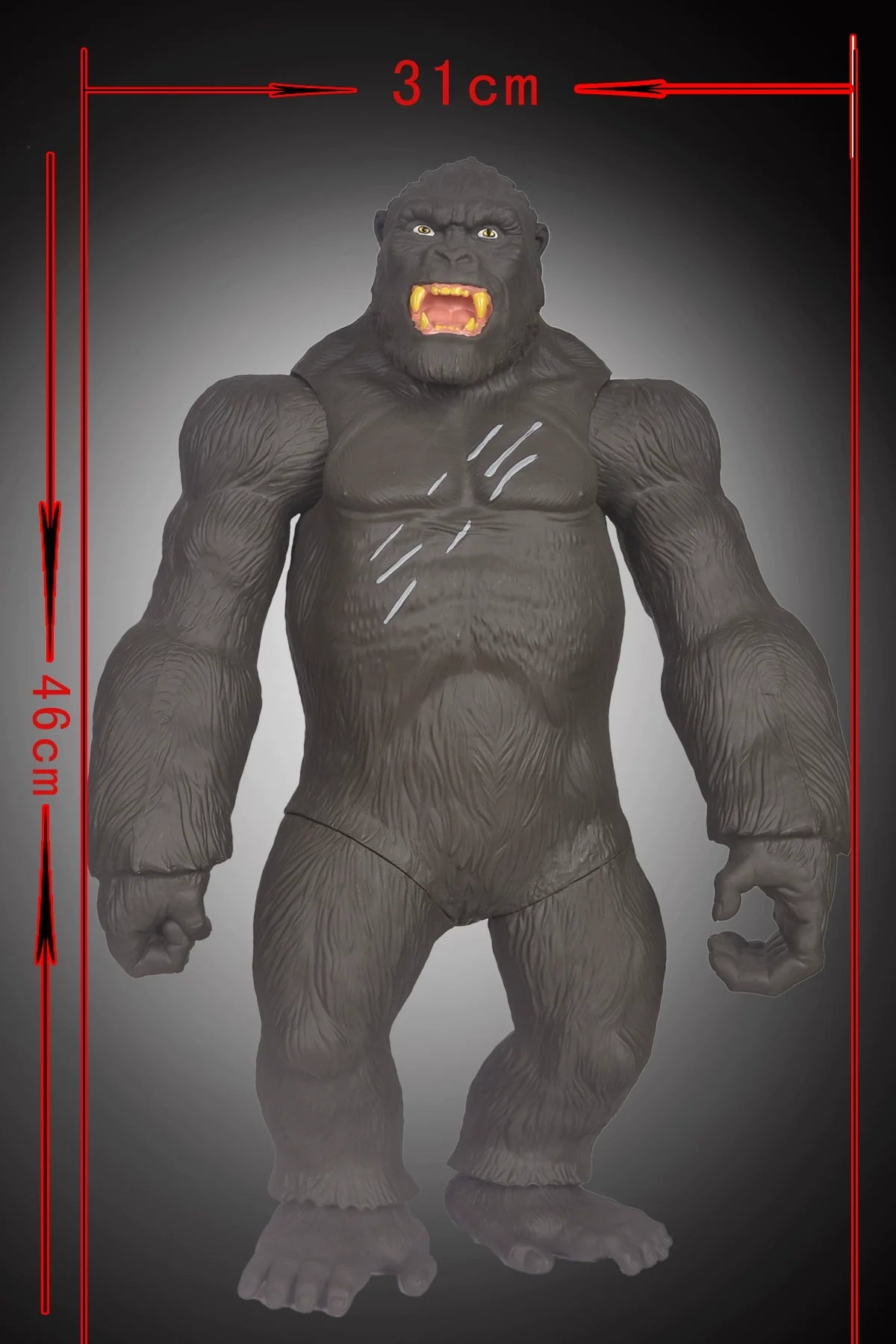 King Kong Skull Island Movable Gorilla Model-5