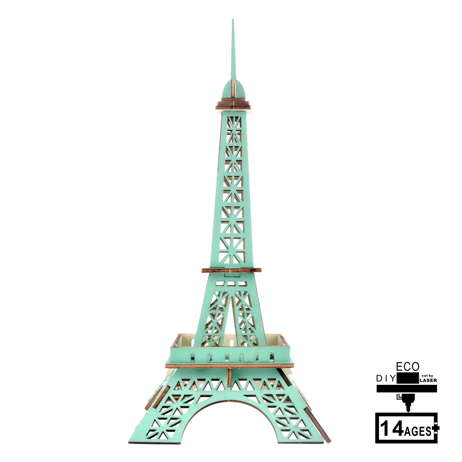 Little Paris Tower Stereo Jigsaw Puzzle - DIY Educational Toy for Children-0