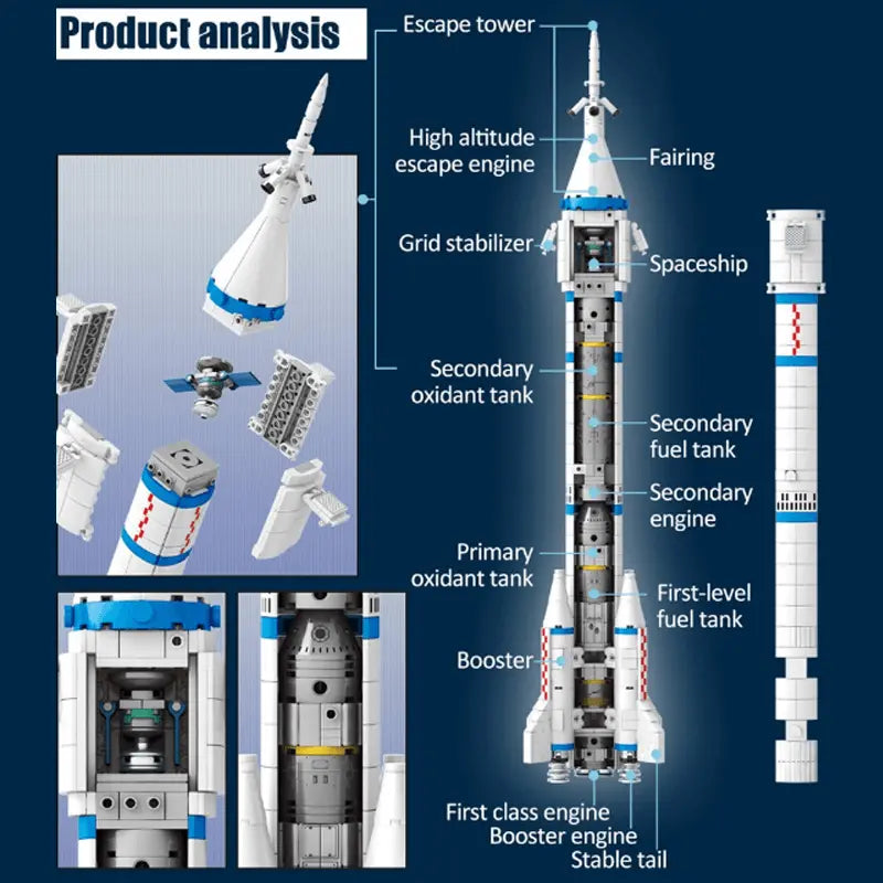 Long March 2F Launch Vehicle 903pcs-4