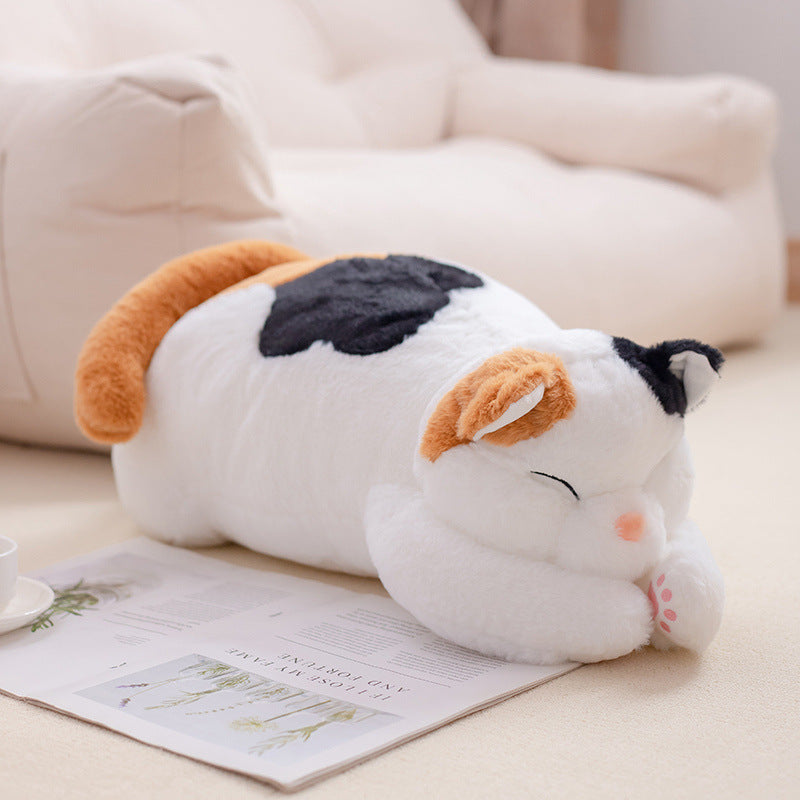 Lying Fat Cat Plush-6