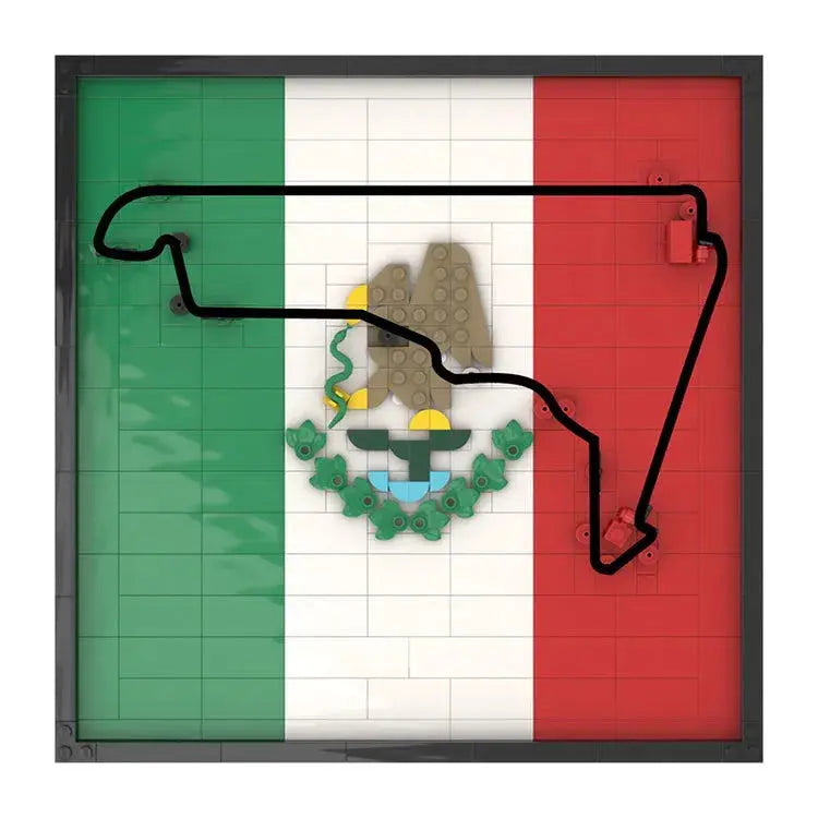 MEXICO TRACK MAP 401PCS-0
