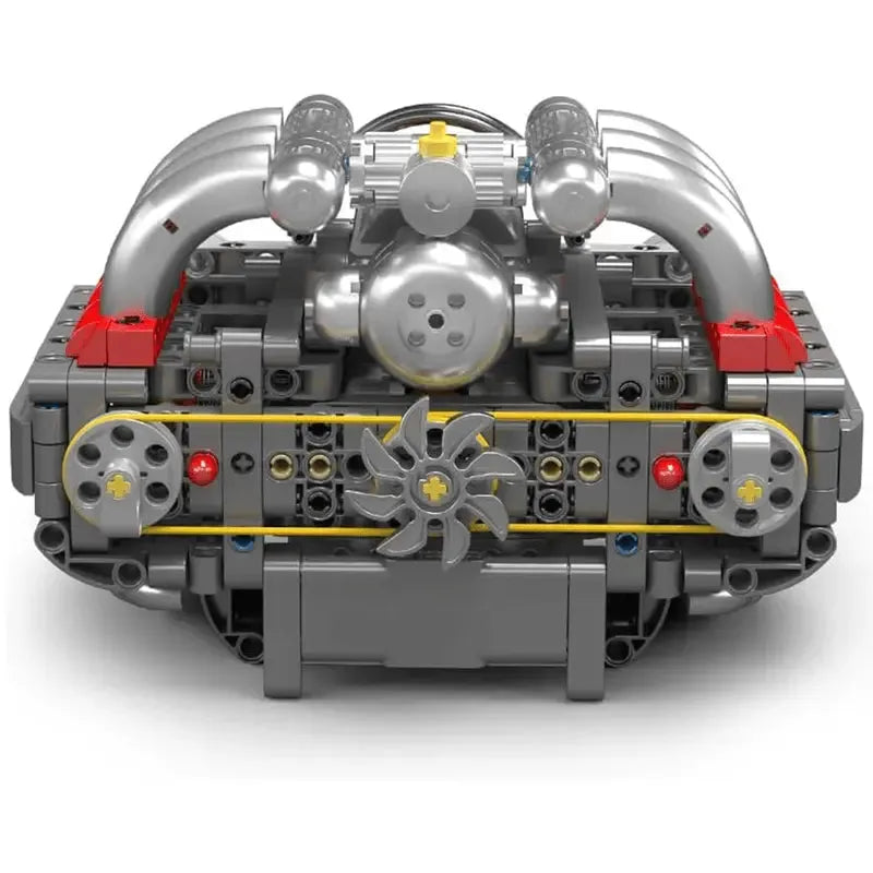 Motorised Flat 6 Engine 608pcs-2